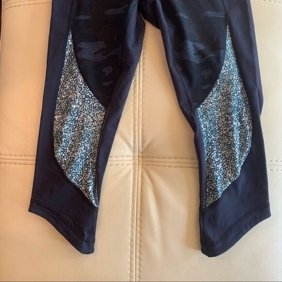 Lululemon Wunder Under Crop Sashiko Camo Tights - Picture 9 of 11
